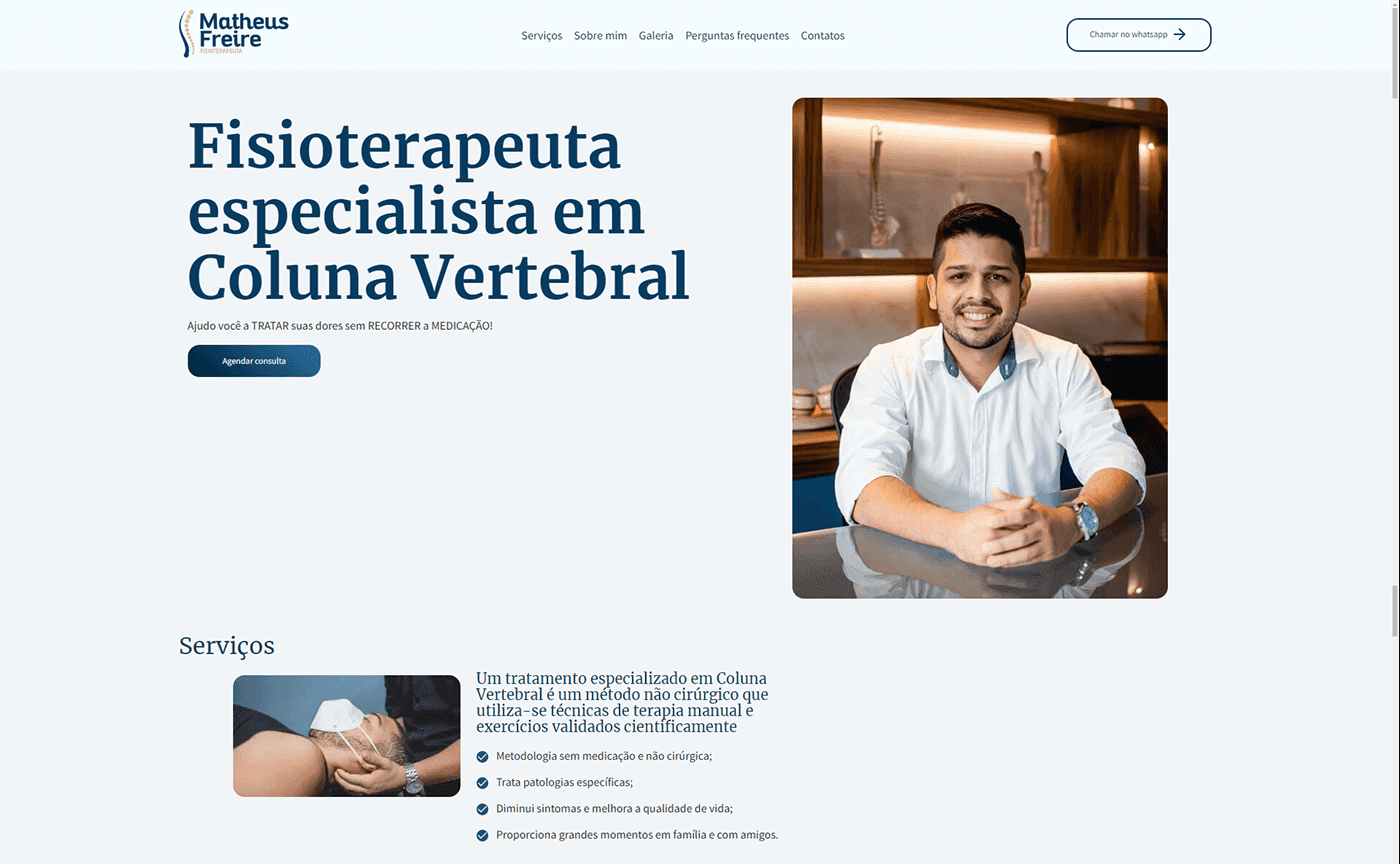 Matheus Freire - Fisioterapia Especializada